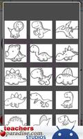 Dinosaurs Coloring Book ảnh chụp màn hình 3