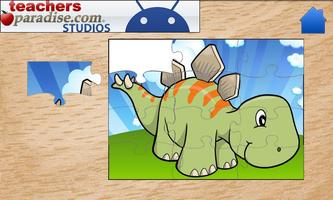 Build-a-Dino - Dinosaurs Jigsa capture d'écran 2