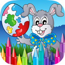 Easter Fingerpaint and Coloring Book Game APK