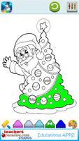 Kids Christmas Coloring Pages ภาพหน้าจอ 2