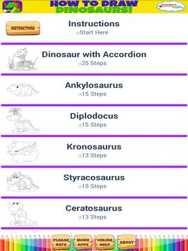 Learn to Draw Cartoons & Dinosaurs 截图 3