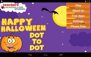 برنامه‌نما Halloween Connect the Dots Puzzle Game عکس از صفحه