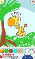 Jungle Animals Coloring Book screenshot 1