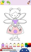 برنامه‌نما Girls Coloring Little Fairies عکس از صفحه