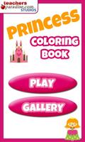 Prince & Princess Coloring Boo پوسٹر