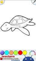 برنامه‌نما Reptiles Coloring Book عکس از صفحه