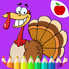 Thanksgiving Coloring Book icône