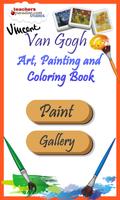 Vincent van Gogh Coloring Book постер