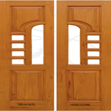 Wooden Door Design icône