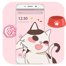 Tease Cartoon Adorable Cat Theme APK