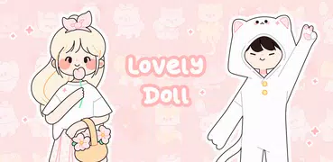 Lovely Doll : Dress Up Game