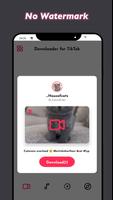 Downloader for TikTok capture d'écran 1