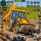 JCB 3Dx Backhoe Loader Driving icon