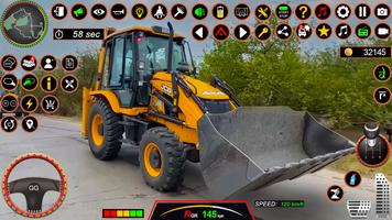 JCB 3Dx Backhoe Loader Driving screenshot 2