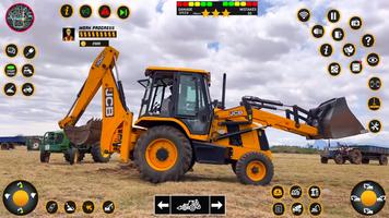 JCB Excavator Simulator JCB 3D اسکرین شاٹ 1