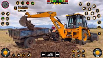 JCB Excavator Simulator JCB 3D اسکرین شاٹ 3