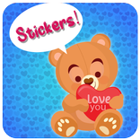 Love Bear Stickers - WASticker