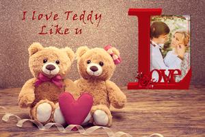 Teddy Day Photo Frame : Photo Editor Cartaz