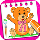 Teddy Bear Coloring Book Game APK