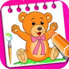 Teddy Bear Coloring Book Game icon