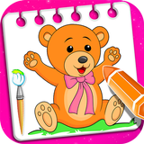 Teddy Bear Coloring icône