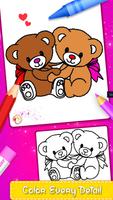 Teddy Bear Coloring Book Game screenshot 3