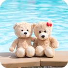 Cute Teddy Bear Wallpaper icon