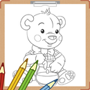 テディベアの塗り絵 APK