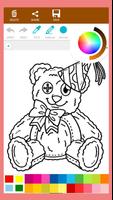 Buku Mewarna Teddy Bear syot layar 1