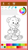 Buku Mewarna Teddy Bear syot layar 2