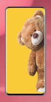 Cute Teddy Bear Wallpaper capture d'écran 1