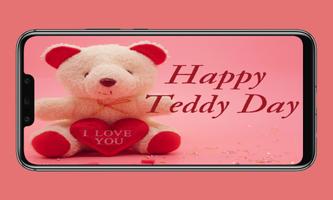 Happy teddy day পোস্টার