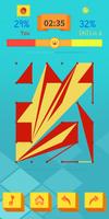 Dots & Triangles Plakat