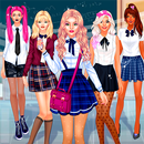 Jogos Vestir Amigas da Escola APK