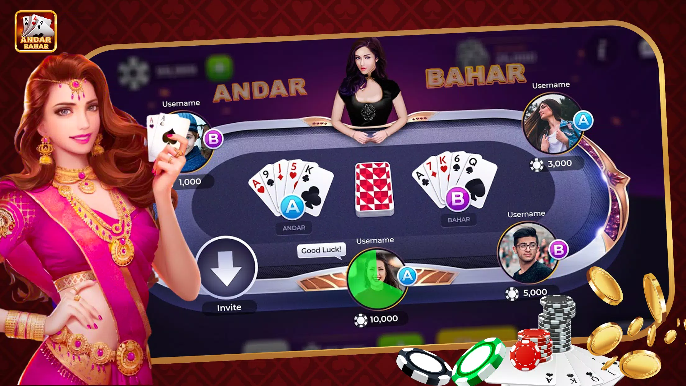 Andar Bahar The Tash Game 4.3 MOD APK (Unlimited Money) Free