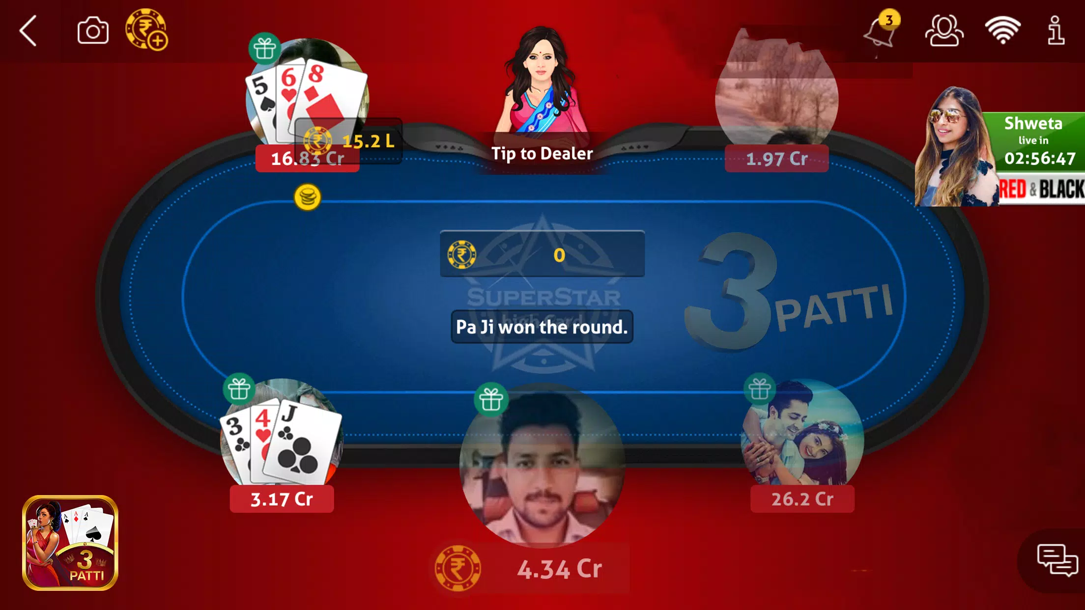 Teen Patti-Club(3 card friendly poker online) - APK Download for Android