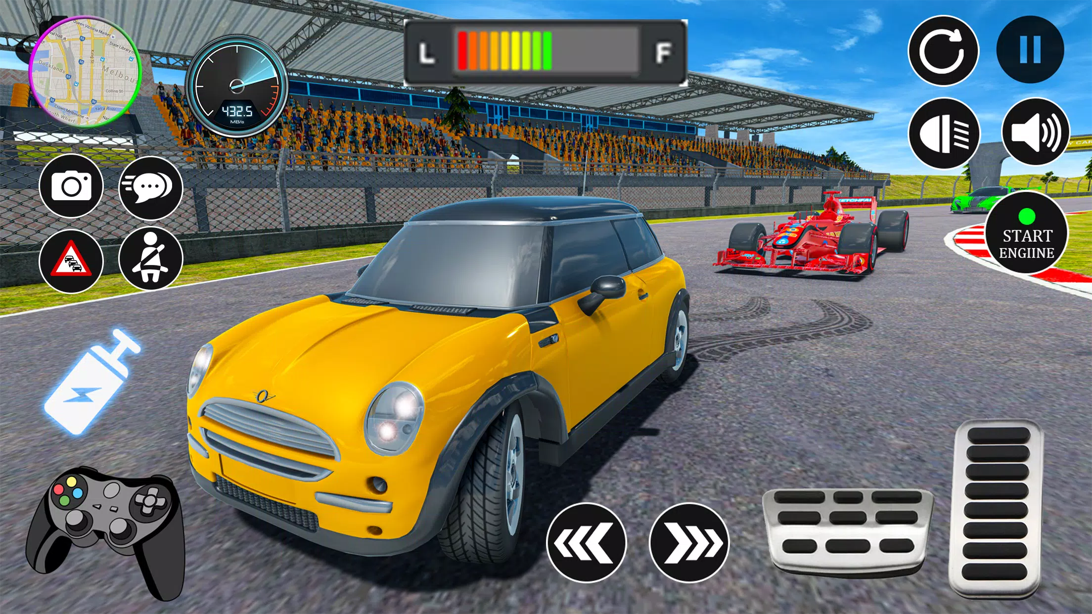 Baixe Type Sprint: Digite rápido. Jogo de corrida 3D no PC com MEmu