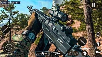 FPS Shooting Game Offline 2023 الملصق