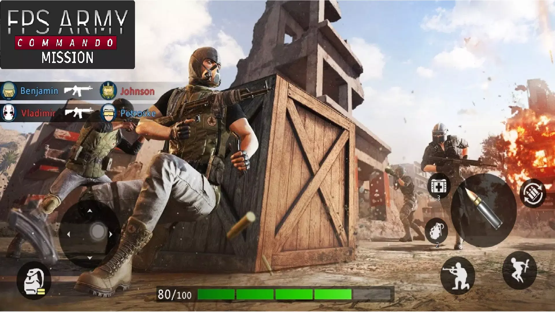 Download FPS Offline Strike : Missions android on PC