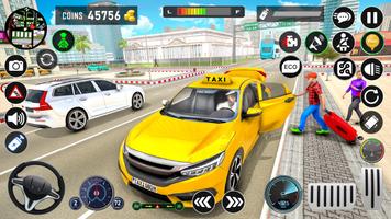 3 Schermata Crazy Taxi Driver: Taxi Game