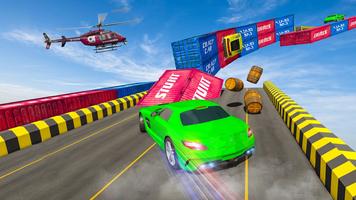 Crazy Car Driving - Stunt Game تصوير الشاشة 1