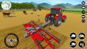 Tractor Simulator Games 2024 Affiche
