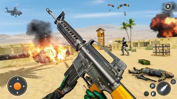 Gun Games Offline 3D Shooting اسکرین شاٹ 1
