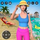 Grand Beach Club Simulator 3D icono