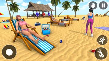 Grand Beach Club Simulator 3D Poster