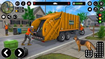 Garbage Truck Simulator 2023 海報