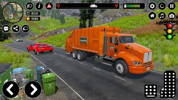 Garbage Truck Simulator 2023 syot layar 3