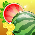 Fruit Merge - Addictive game. Zeichen