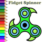 Fidget Spinner Coloring ikon