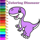 Dinosaur Coloring biểu tượng